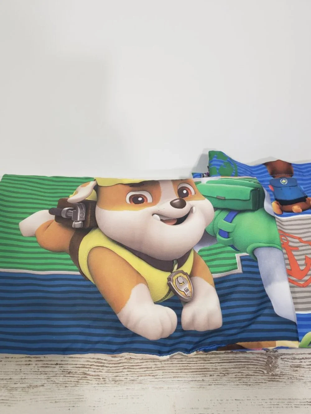 Nickelodeon. Paw Patrol Twin Sheet Set 3 Piece Flat Sheet Fitted Sheet Pillow